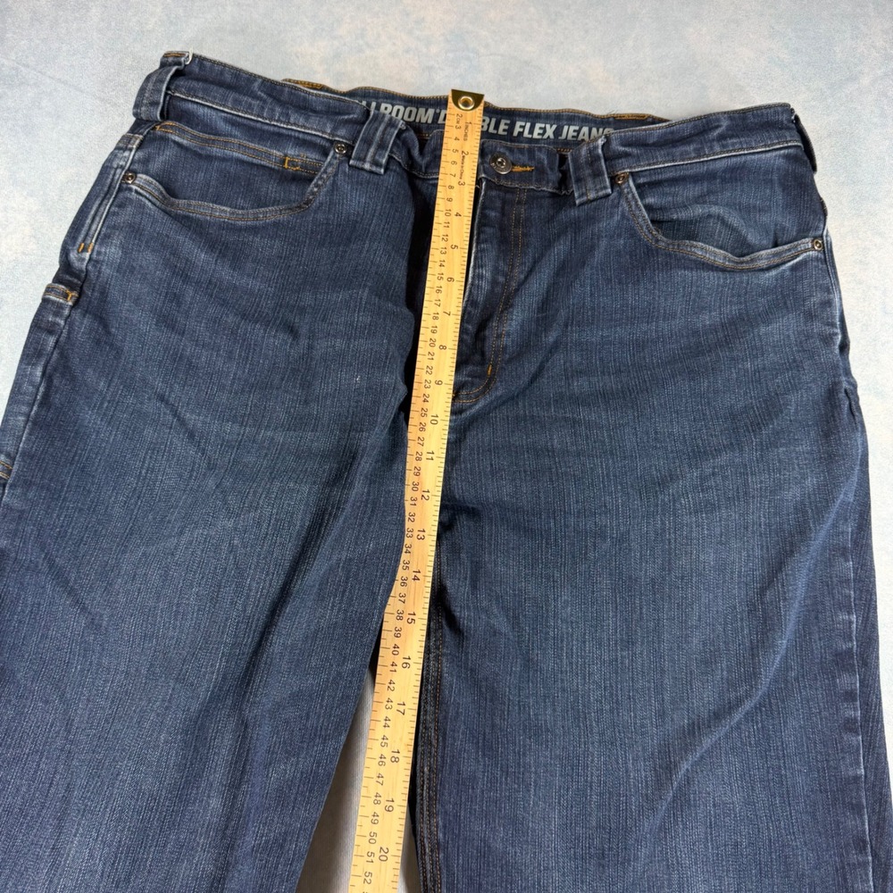 Duluth Ballroom Double Flex Jeans Mens 38x30 Blue Excellent Relaxed Fit Denim - Picture 11 of 12